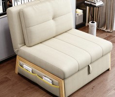 Custom multi-functional Lazy Sofa Home Theater Lounge Reclining Chair Sleeper Couch Bed