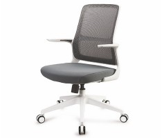 Modern ergonomic swivel armchair