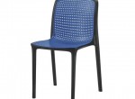 Modern plastic stackable leisure dining chair for restaurant hotel