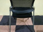 meeting seminar mesh chairs folding conference chair without armrest