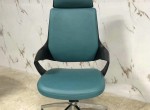 fixed armrest plastic frame green tall office chairs designer office chairs meeting room chairs