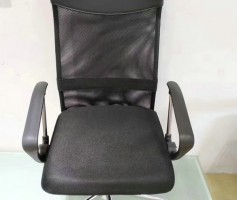 black desk chair mesh seat chair meeting room chairs