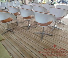 Desert sand color dining chair designs restaurant chairs swivel armchair