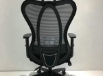 black mesh office chair adjustable desk chairs with headrest
