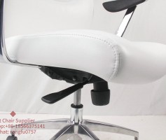 fashion white executive leather desk chairs high back conference chair