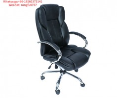 Verona high back bonded PU leather executive chair in black