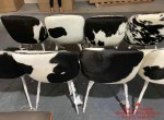 Frost chair beetle chair modern dining room chairs in milk cow fabric