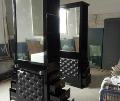 Classic French Style Heavy Hairdressing Salon Styling Stations Mirror Station