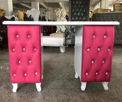 Luxury Salon Manicure Table With Vent For Nail Shop