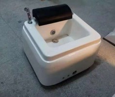 Nail Salon Spa White Ceramics Foot bath Basin Pedicure Bowls for Massage