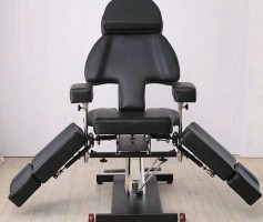Tattoo chair wholesale hydraulic rotatable treatment bed with armrest